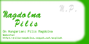 magdolna pilis business card